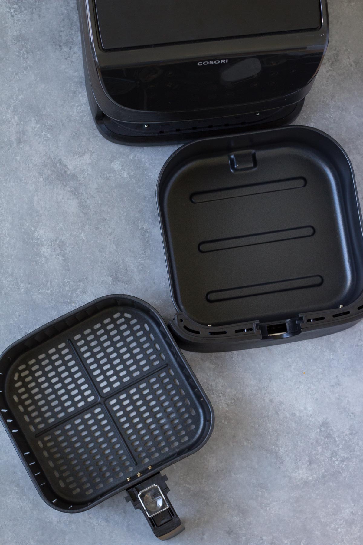 air fryer inner and outer basket