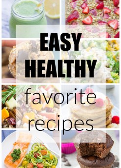 Our very favorite easy & healthy recipes! Slow cooker, make ahead, snacks, breakfasts and dinners! | www.kristineskitchenblog.com