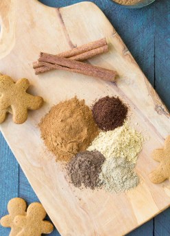 Add this homemade gingerbread spice mix to pancakes, waffles, breads, coffee, cookies and more! This recipe is easy to make with just a few ingredients. One of our favorite recipes for Christmas and holiday baking! | www.kristineskitchenblog.com