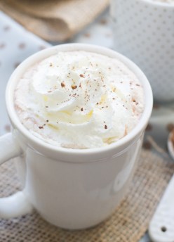 This 3-Ingredient Microwave Hot Cocoa is refined sugar free! It's so easy to make, you won't miss the mix! Enjoy this healthier drink on chilly days!